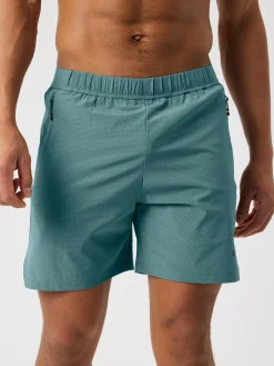Borg Zip Shorts 7 Inch