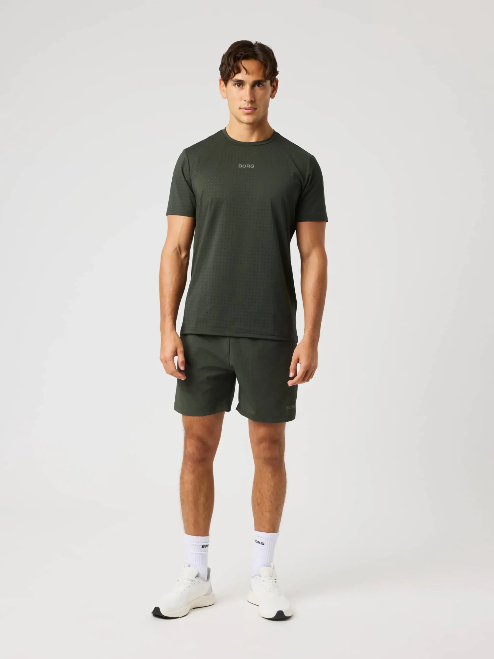 Borg Zip Shorts 7 Inch