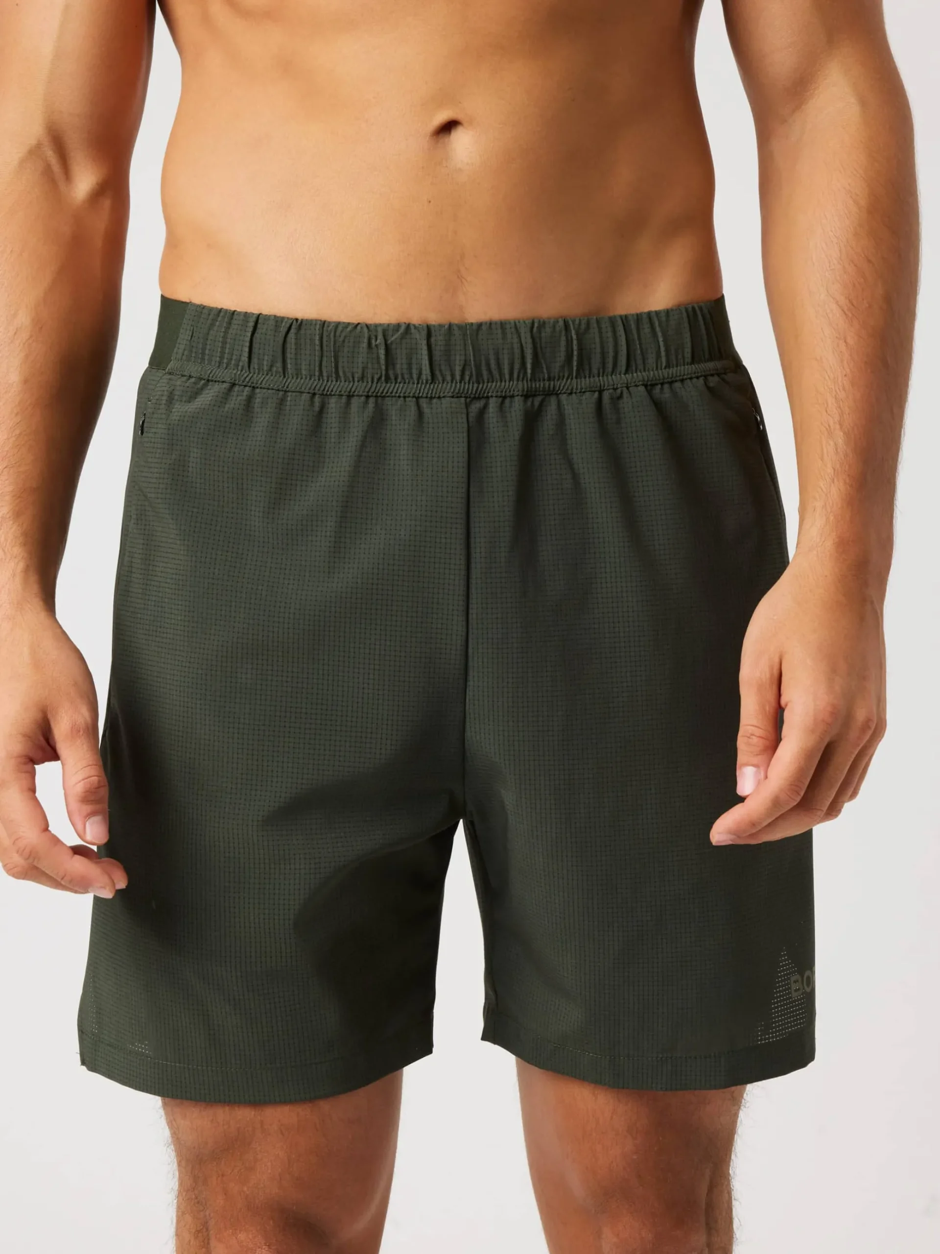 Borg Zip Shorts 7 Inch
