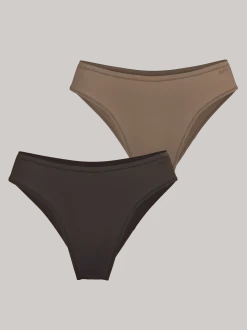 Comfort High Leg Briefs 2-pack
