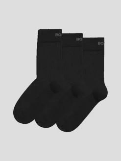 Core Rib Socks 3-pack