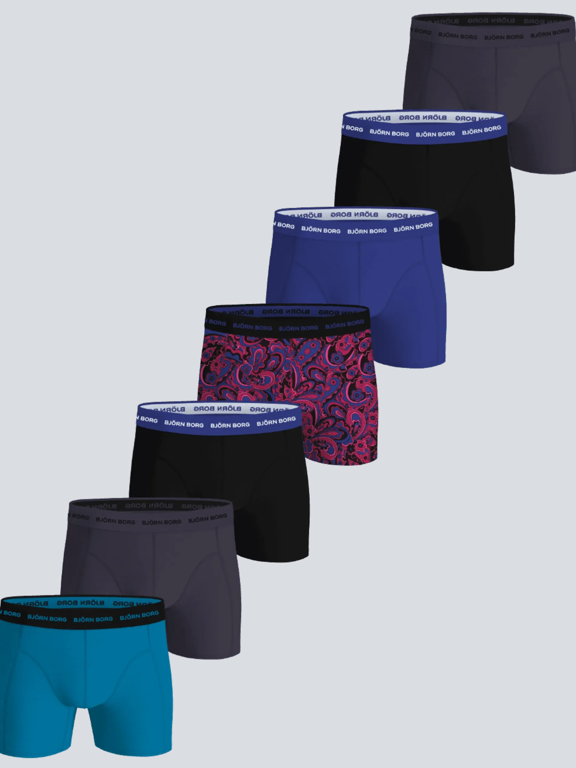 Cotton Stretch Boxers 7-pack