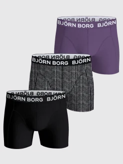 Cotton Stretch Boxers 3-pack
