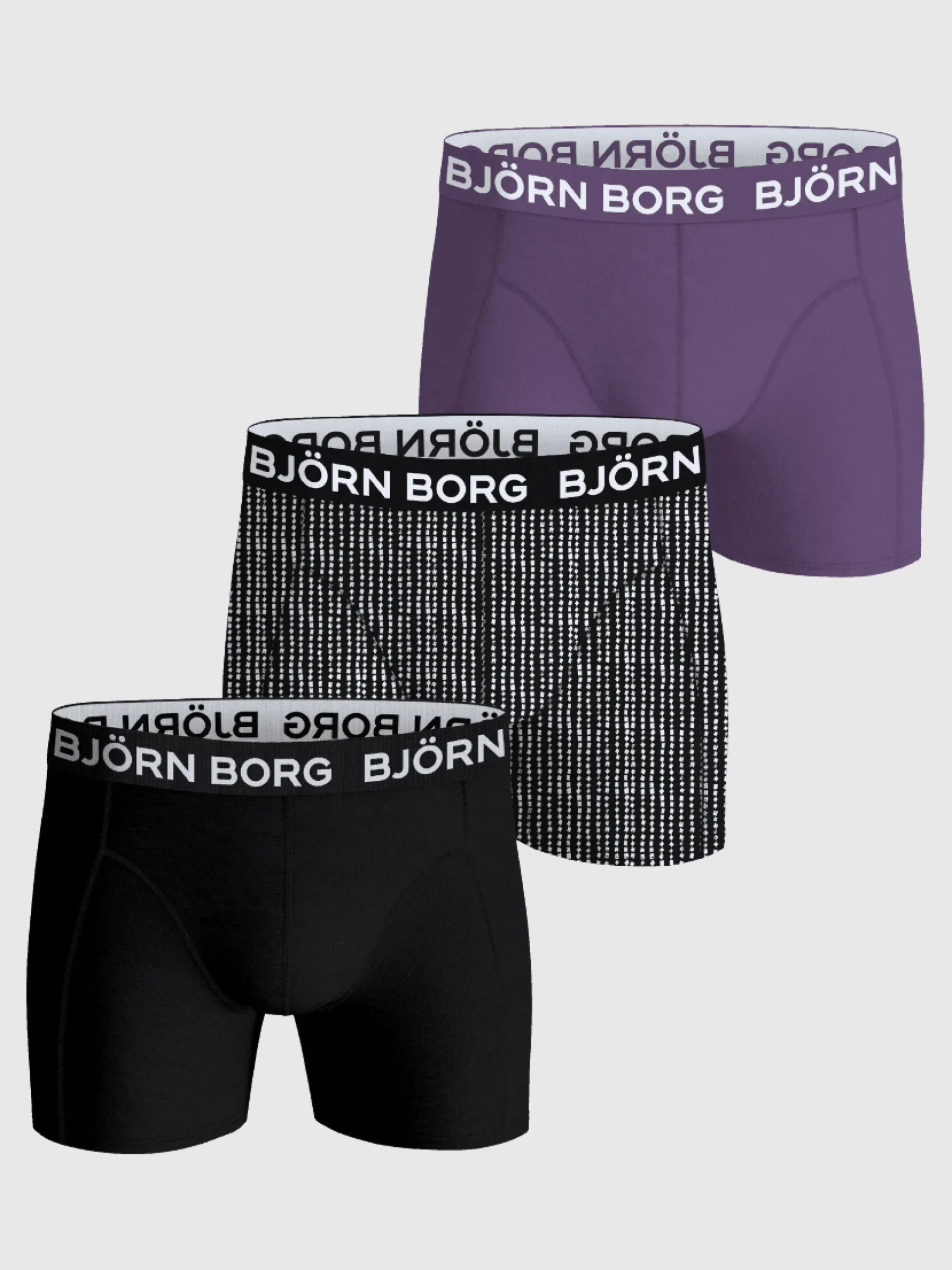 Cotton Stretch Boxers 3-pack
