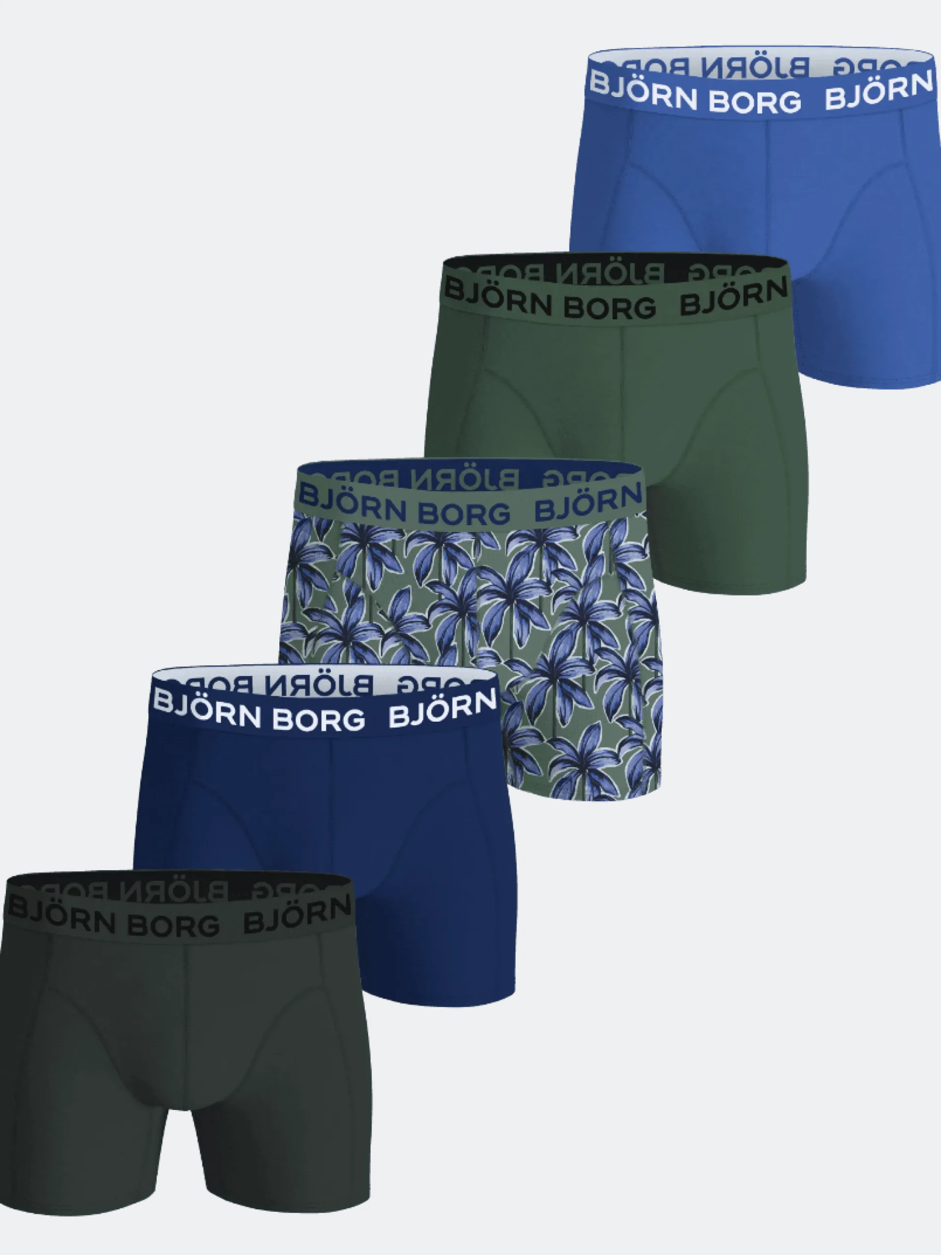 Cotton Stretch Boxers 5-pack