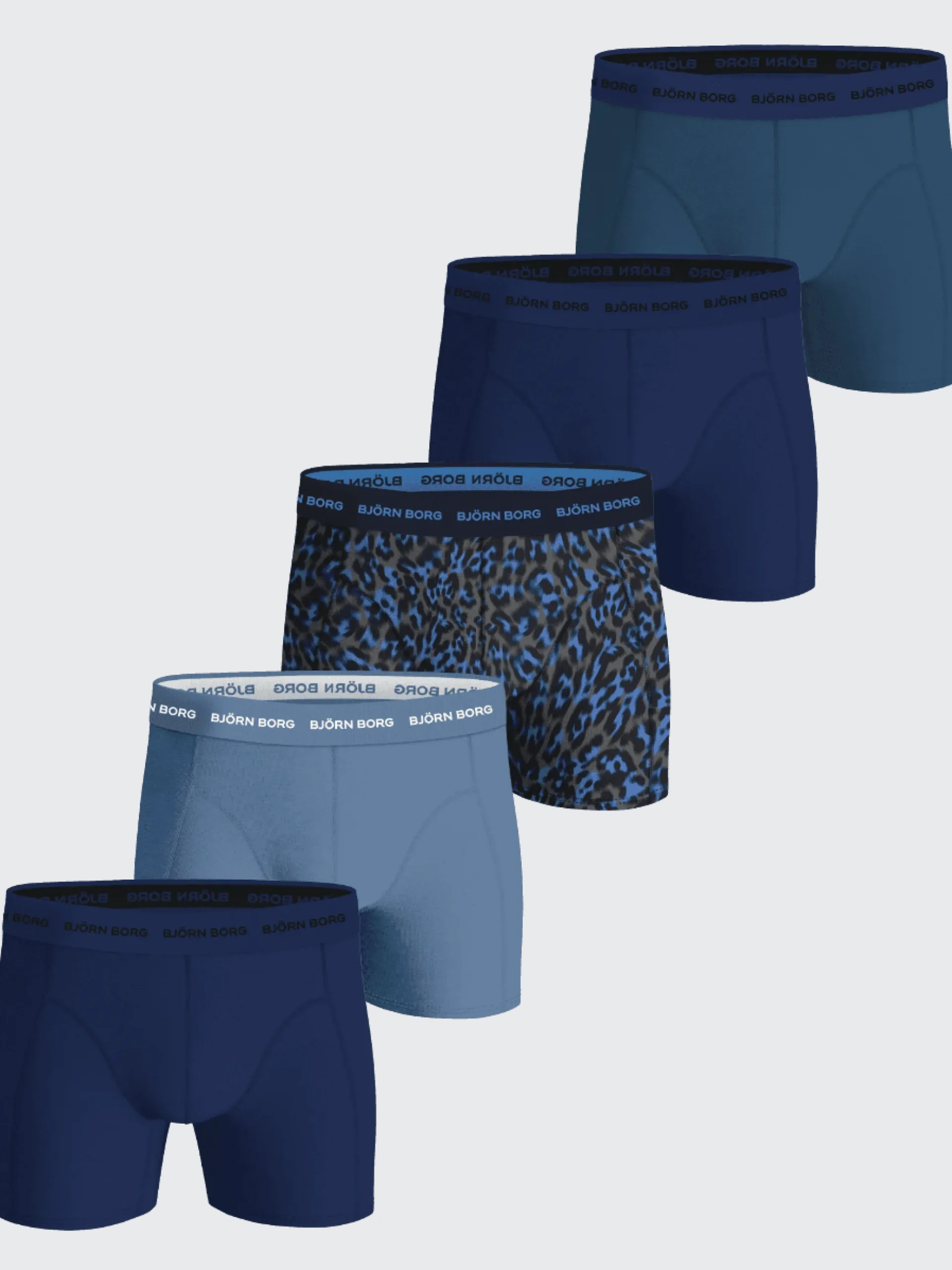 Cotton Stretch Boxers 5-pack