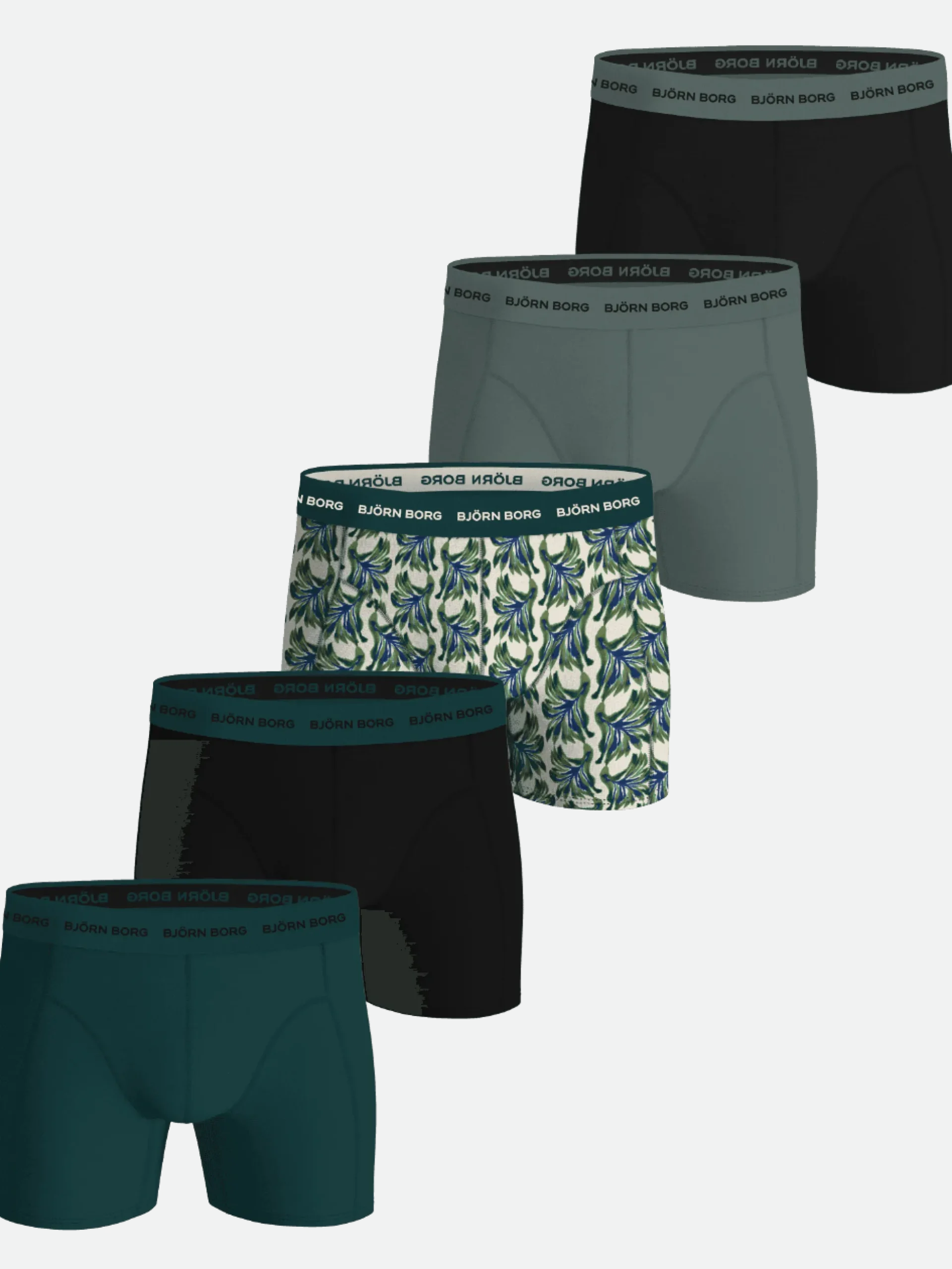 Cotton Stretch Boxers 5-pack