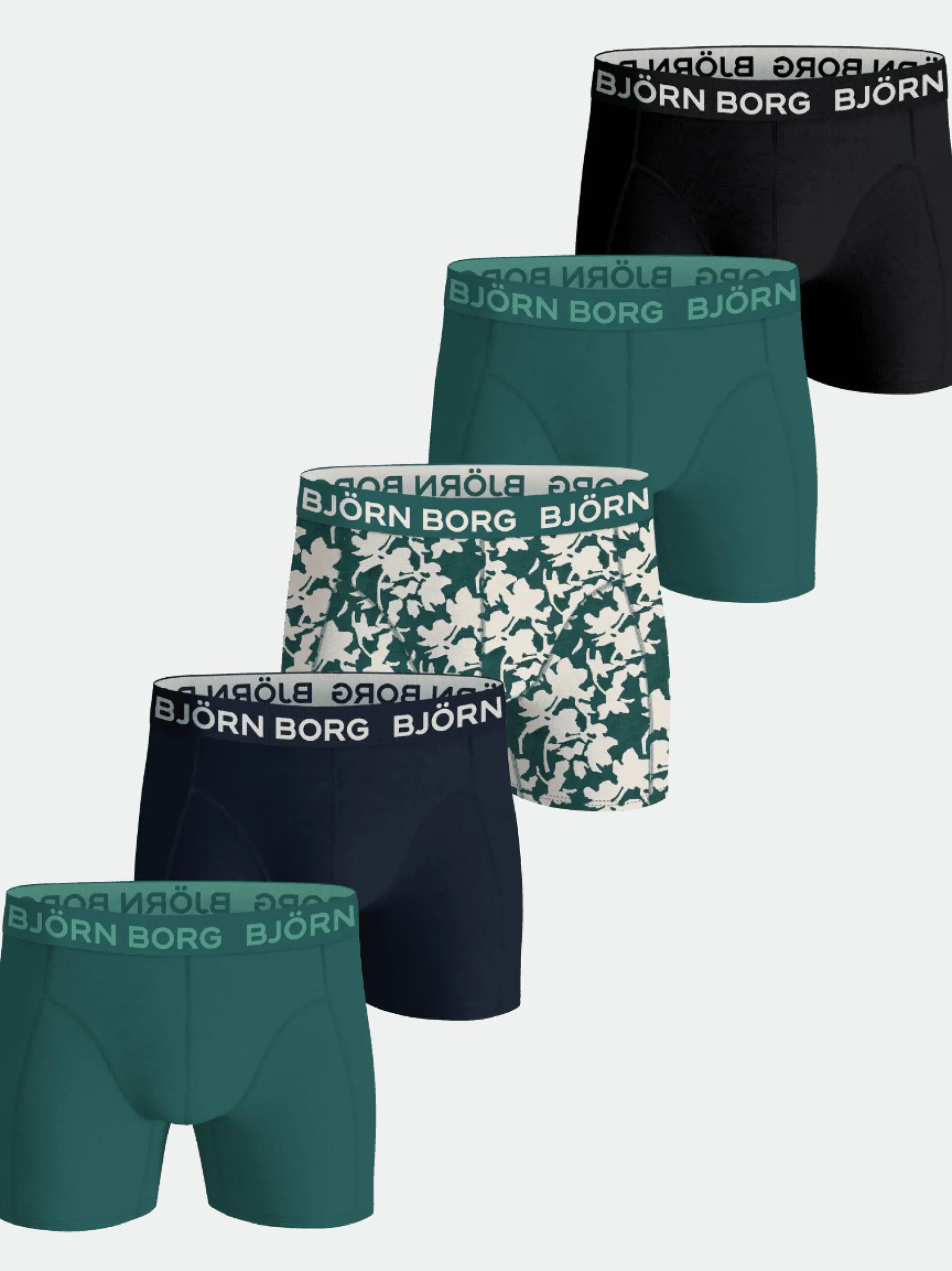 Cotton Stretch Boxers 5-pack