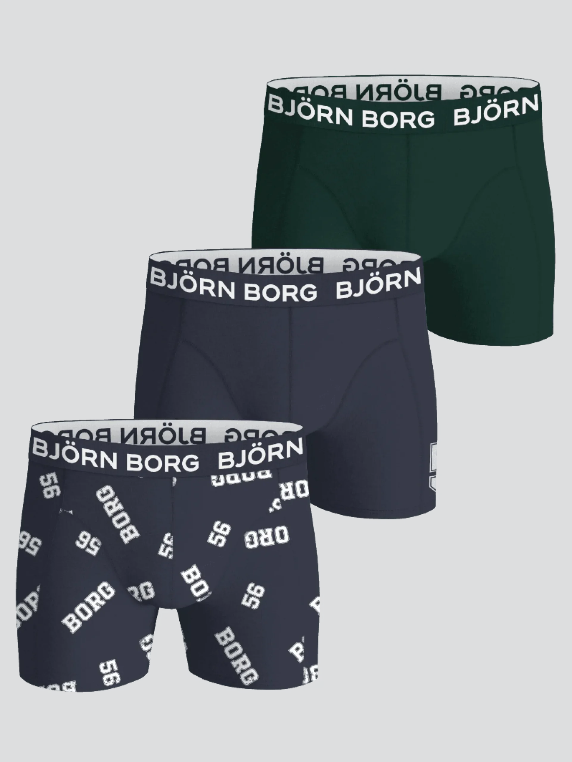 Cotton Stretch 56 Boxers 3-pack