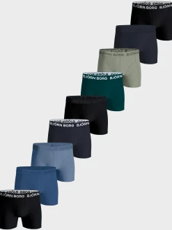 Cotton Stretch Boxers 9-pack