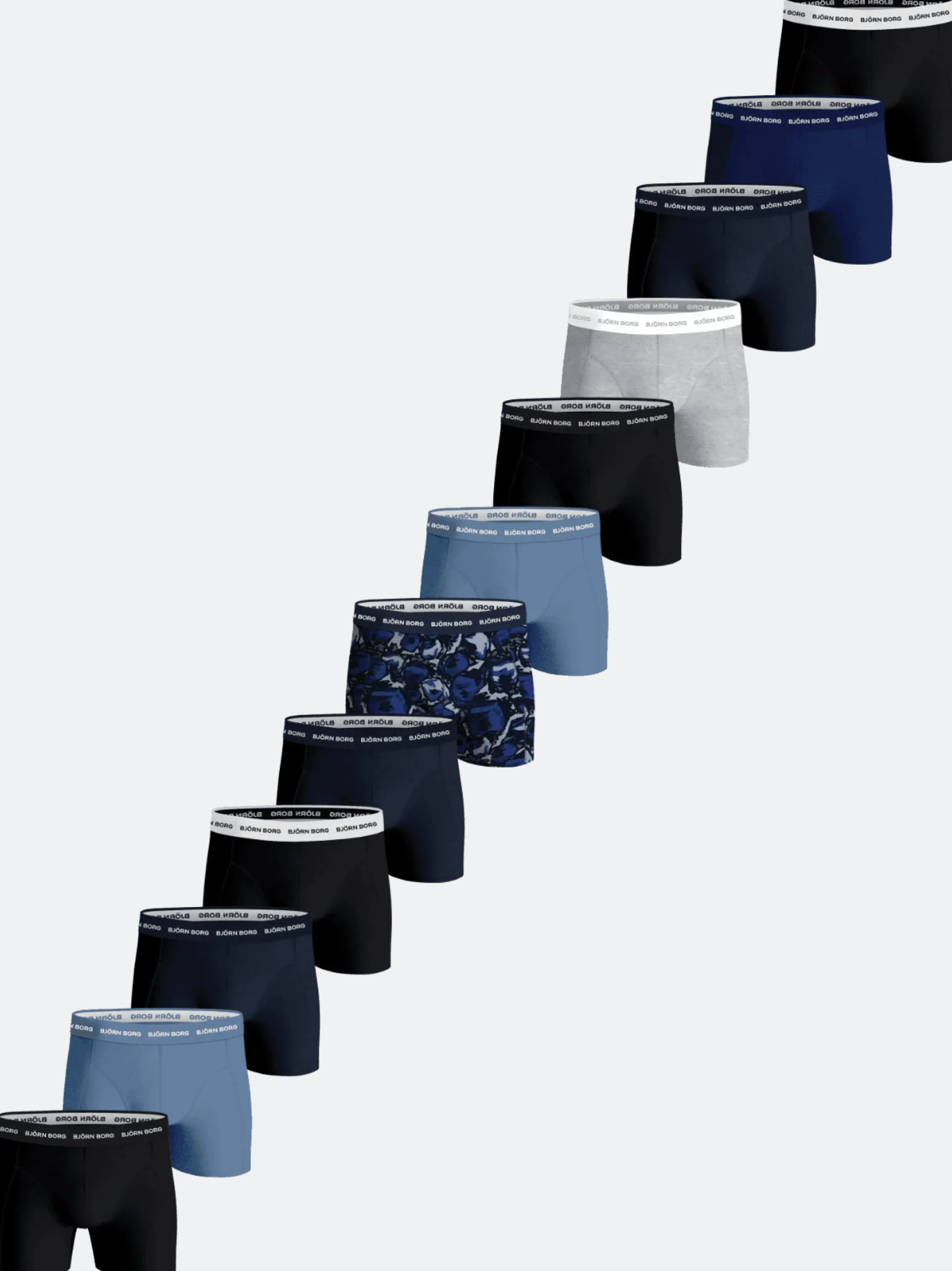 Cotton Stretch Boxers 12-pack