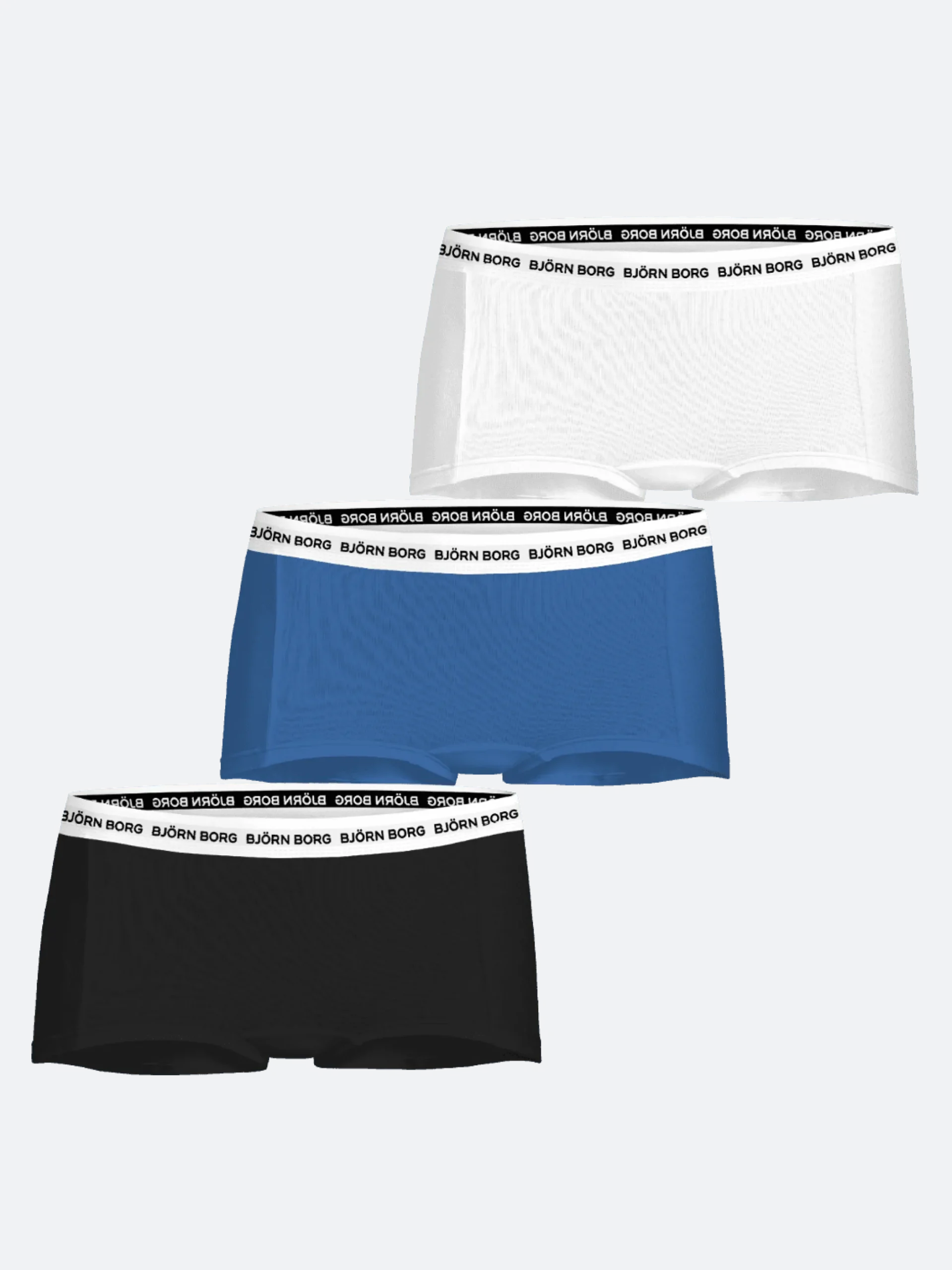 Cotton Stretch Logo Boxers Shorts 3-pack