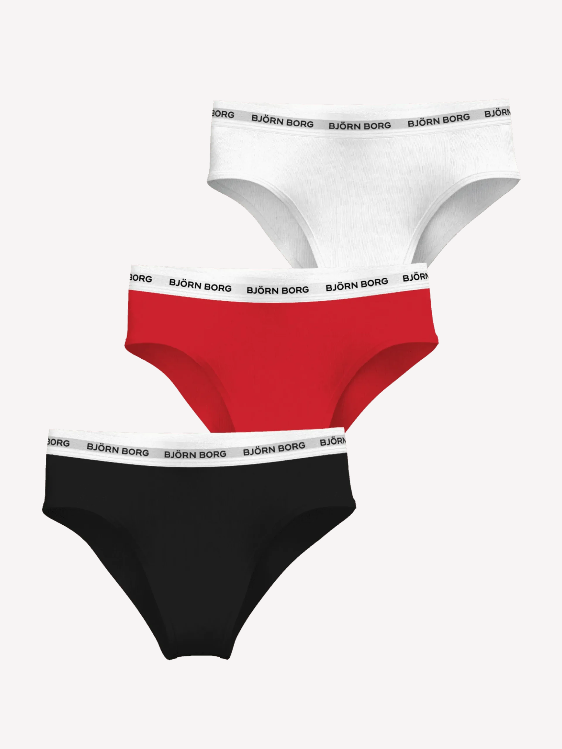 Cotton Stretch Logo Briefs 3-pack