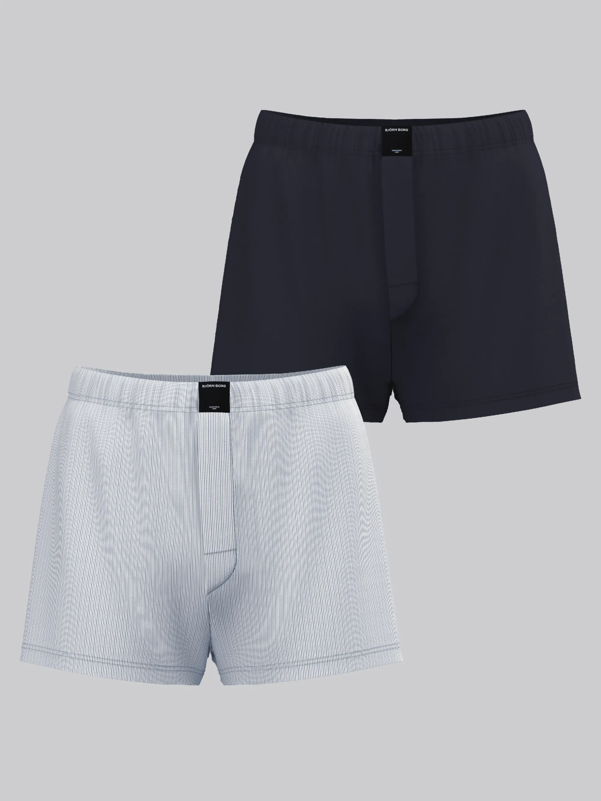 Cotton Stretch Woven Boxer Shorts 2-pack