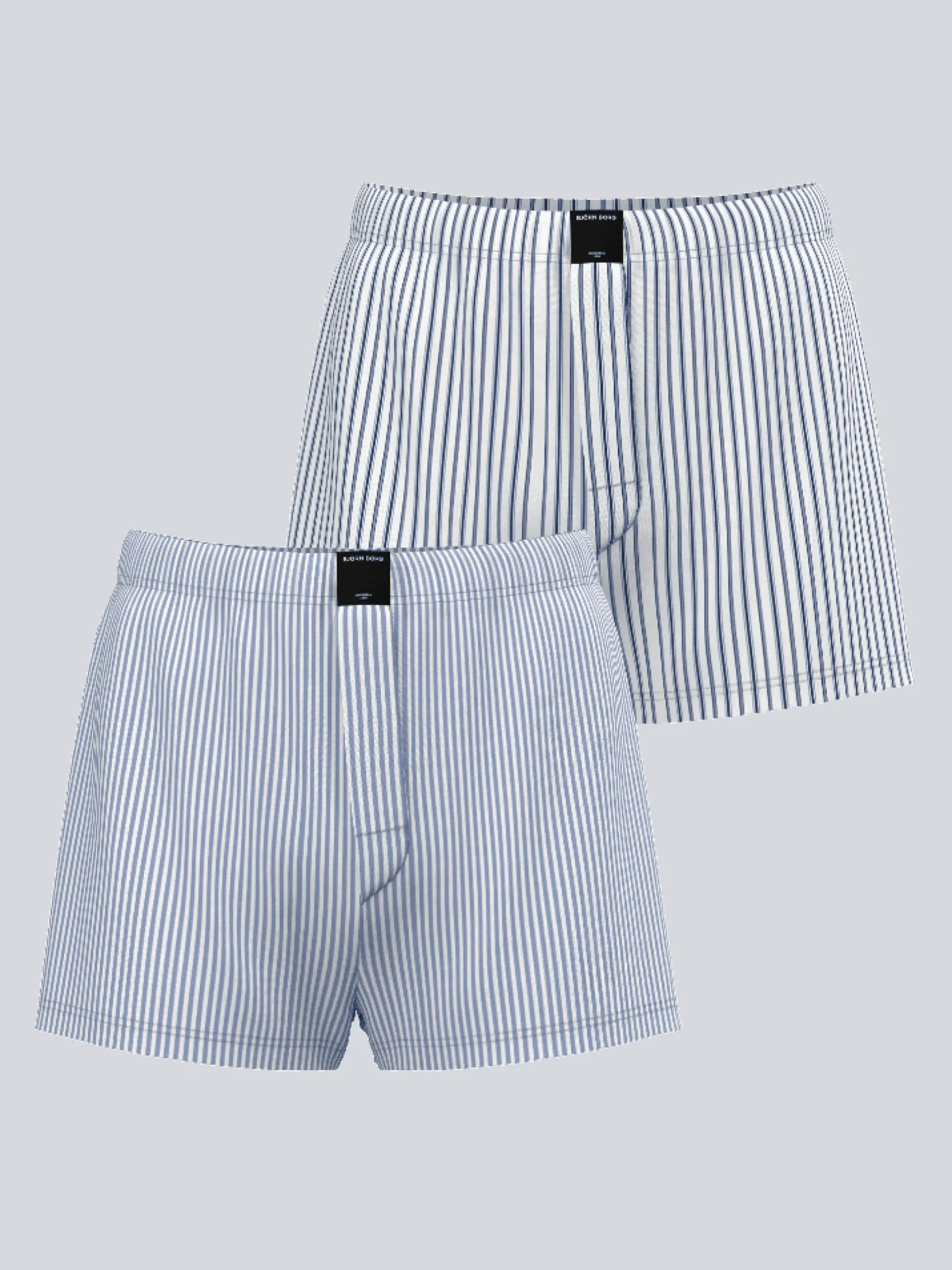 Cotton Stretch Woven Boxers Shorts 2-pack