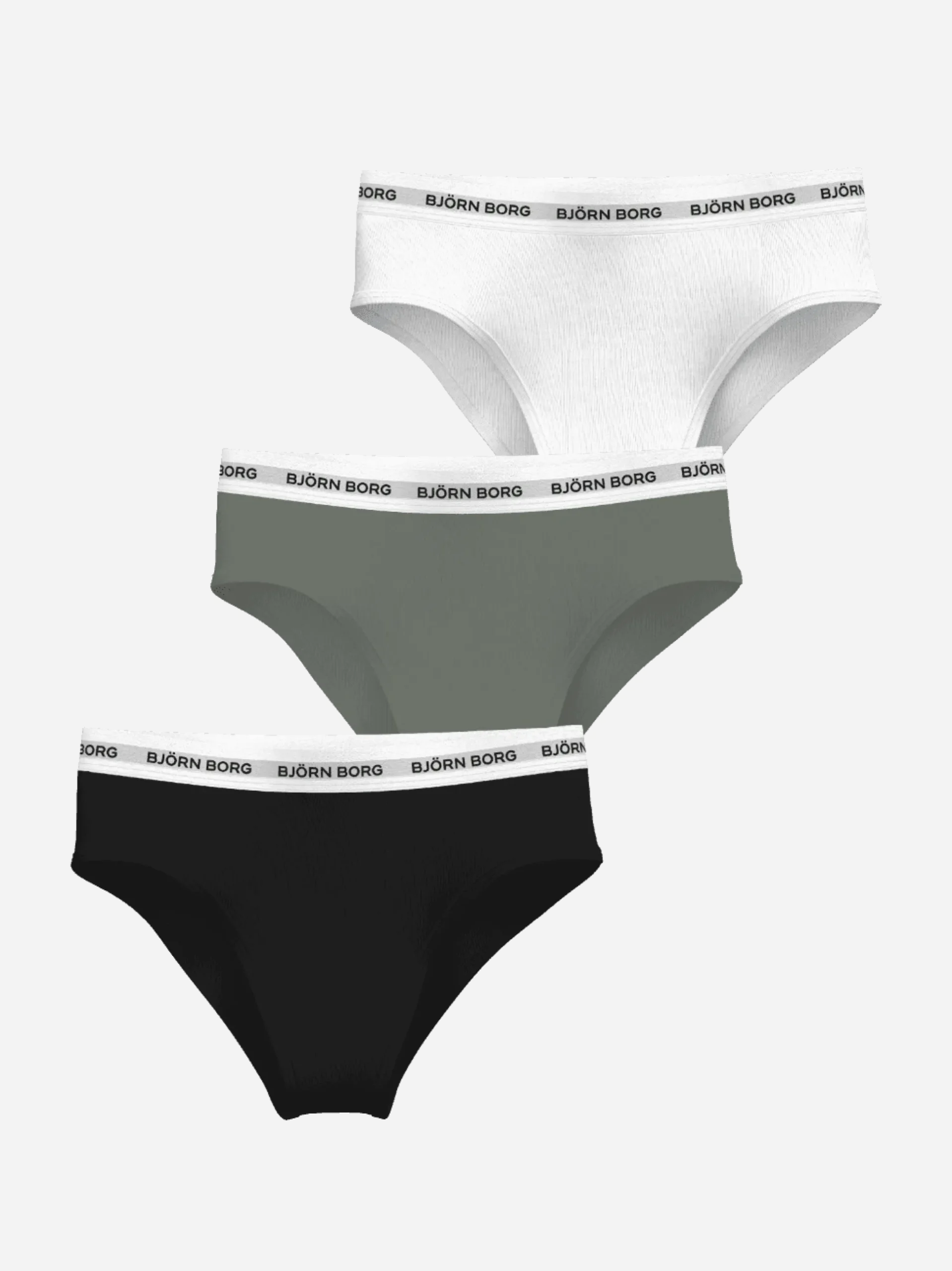 Logo Highwaist Briefs 3-pack