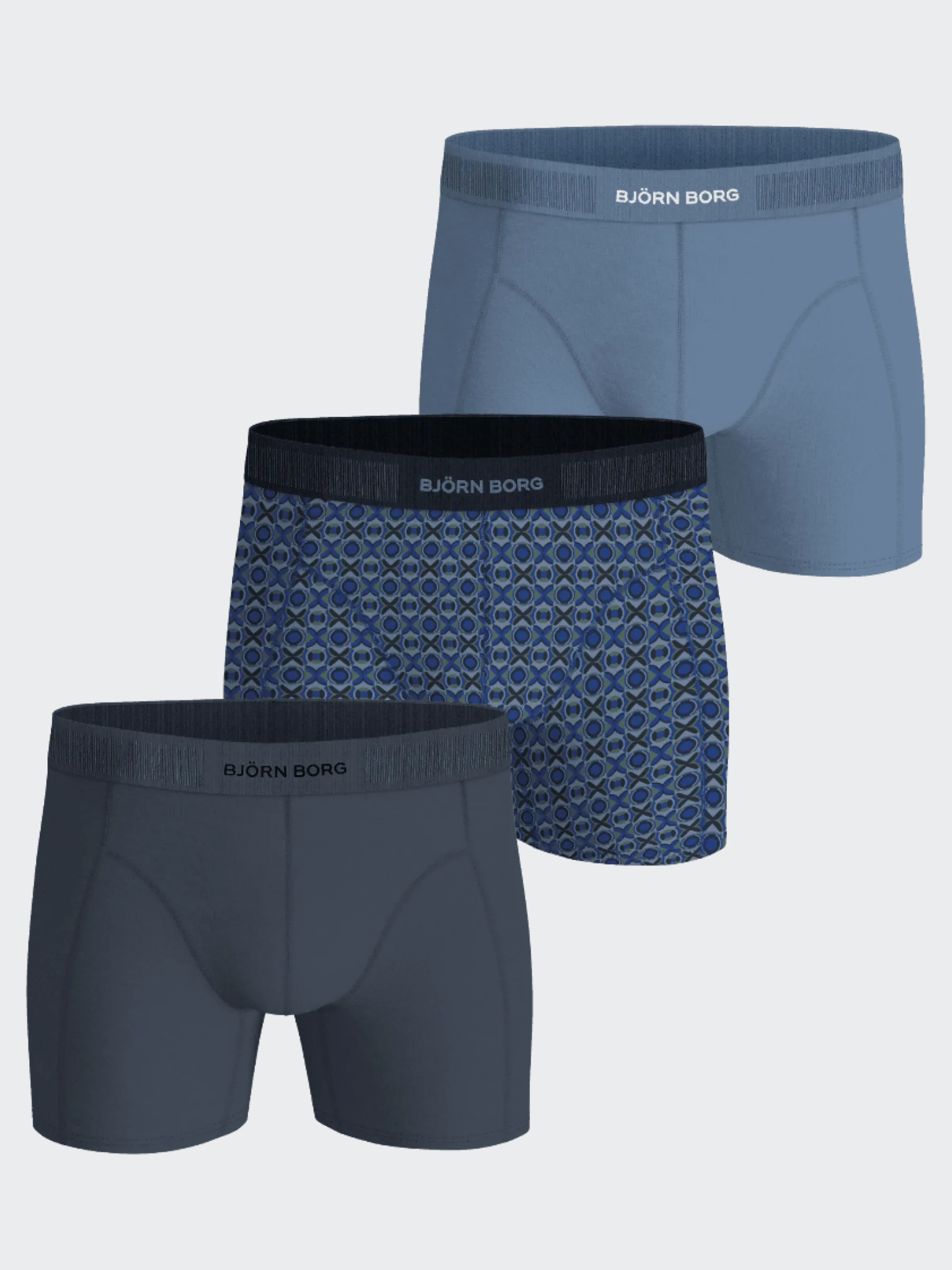Organic Cotton Stretch Boxers 3-pack