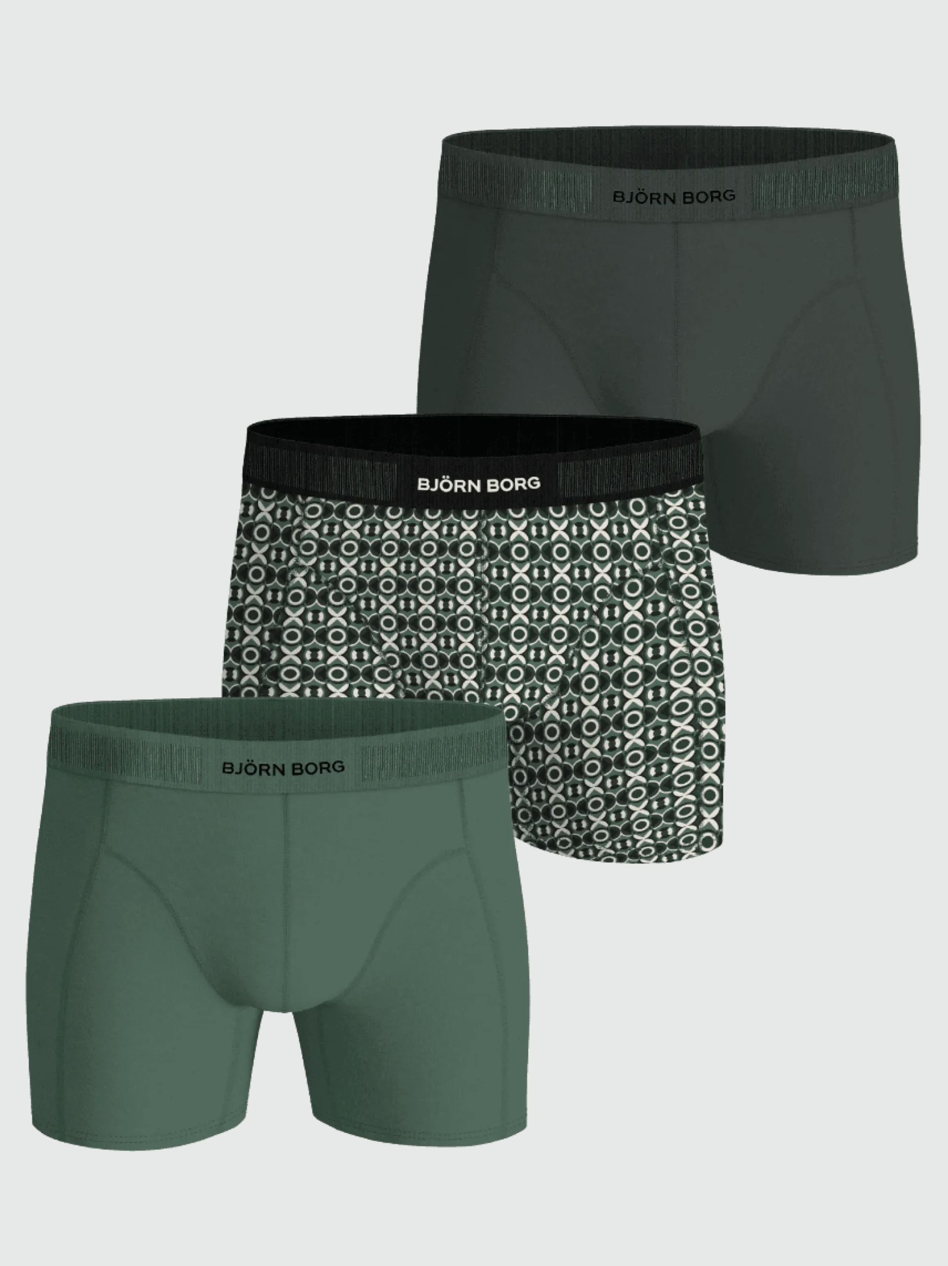 Organic Cotton Stretch Boxers 3-pack