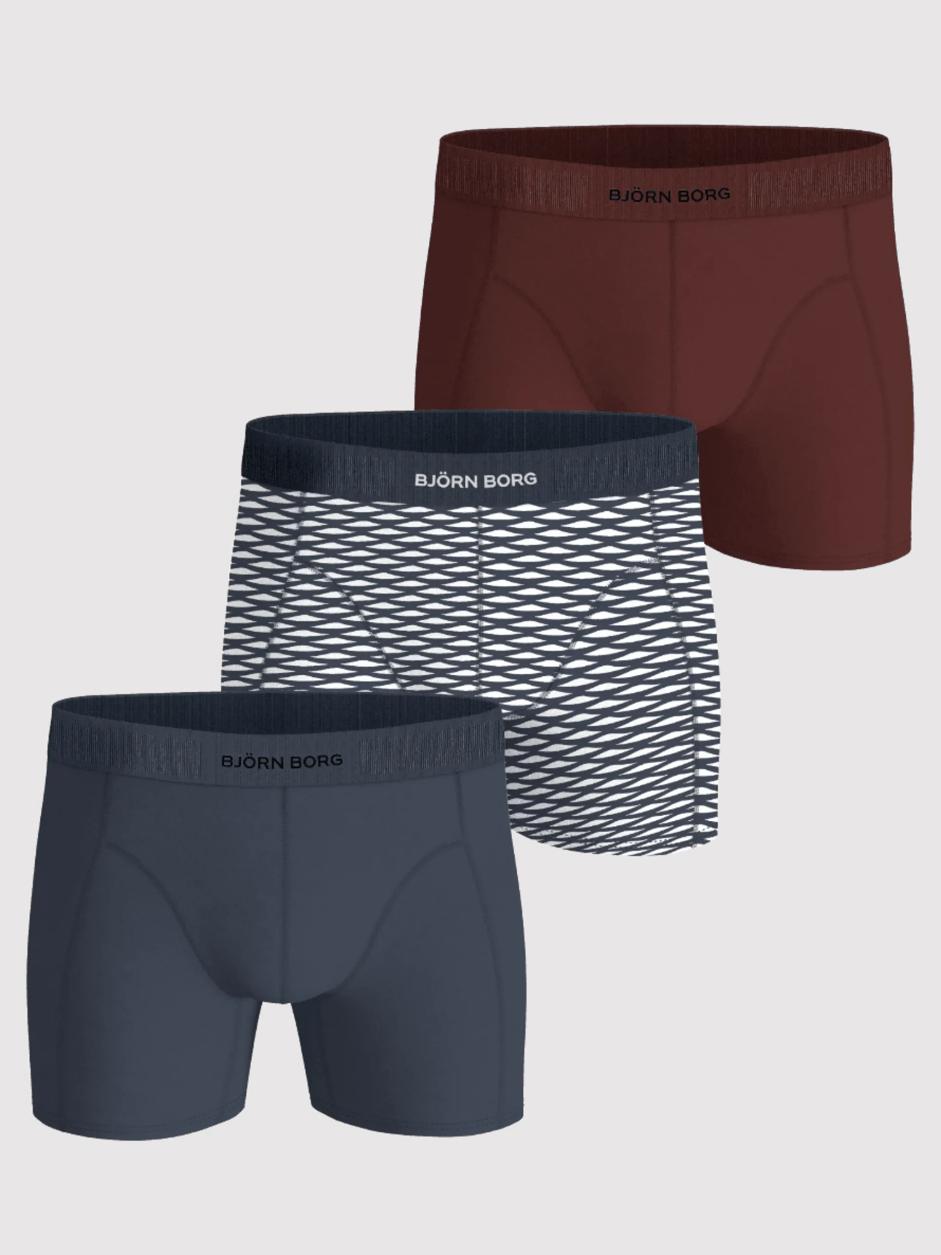 Organic Cotton Stretch Boxers 3-pack