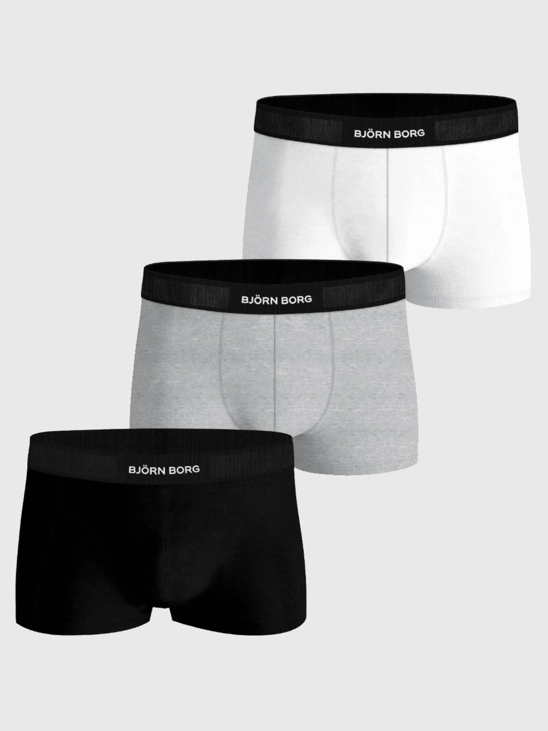 Organic Cotton Stretch Trunks 3-pack