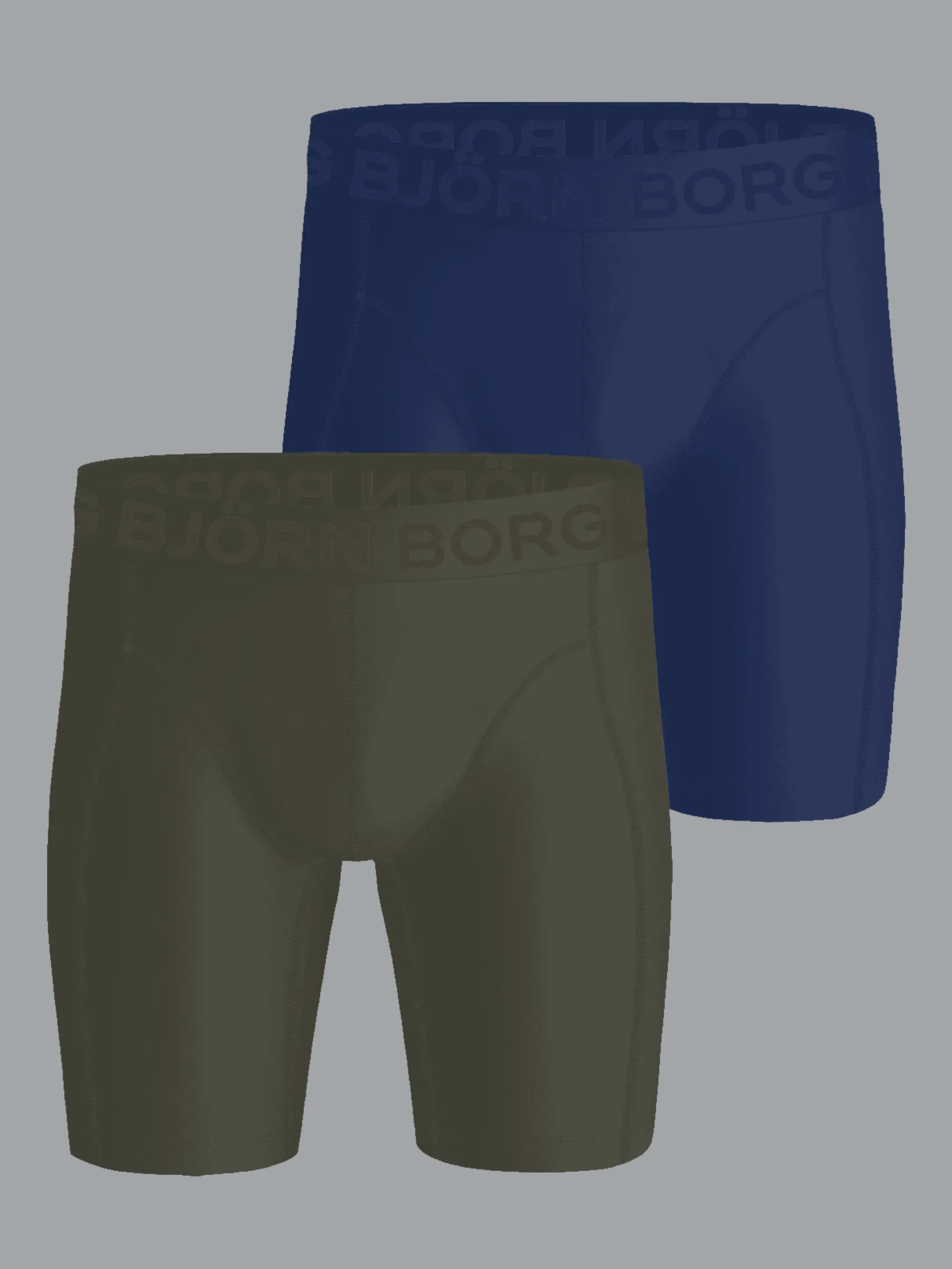 Sports Lightweight Long Leg Boxers 2-pack