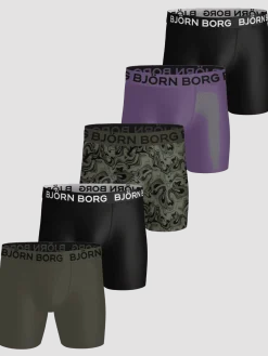 Sports Microfiber Boxers 5-pack