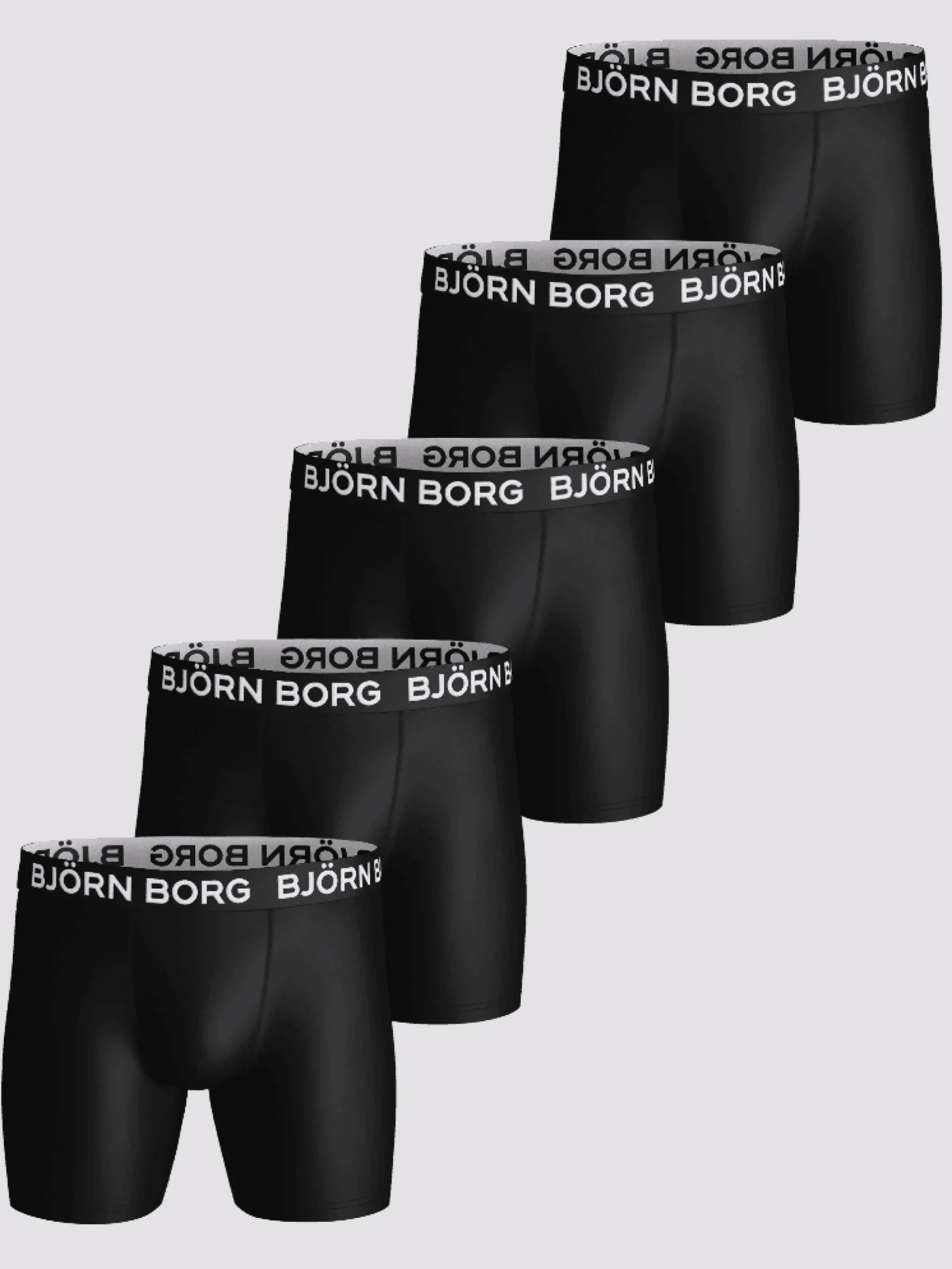 Sports Microfiber Boxers 5-pack