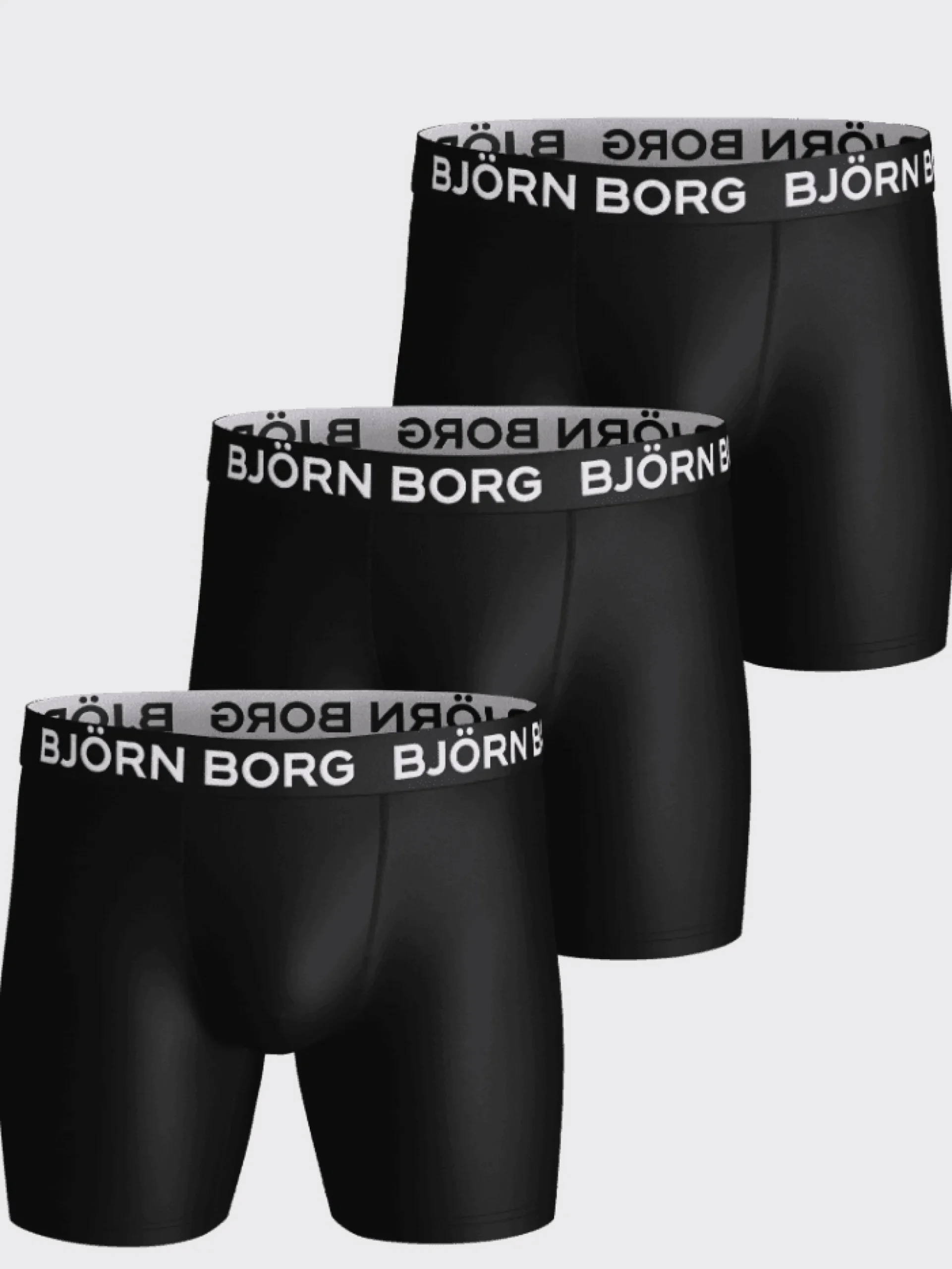 Sports Microfiber Boxers 3-pack