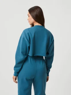 Studio Oversized Cropped Crew