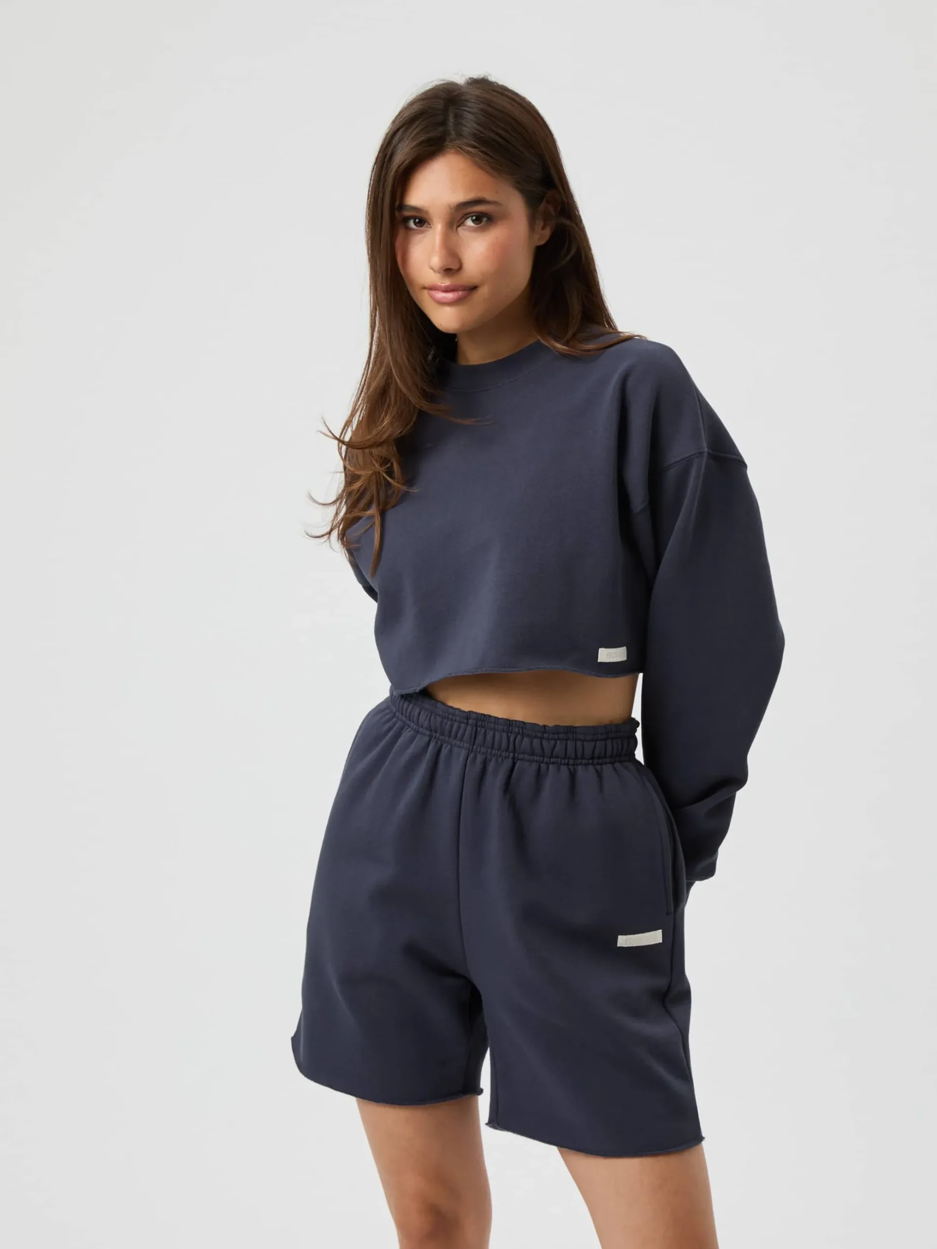 Studio Oversized Cropped Sweatshirt