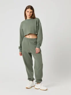 Studio Oversized Cropped Sweatshirt