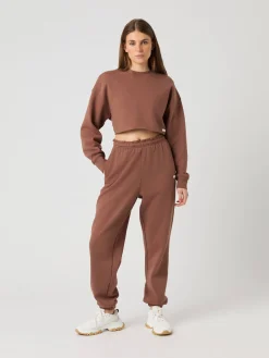 Studio Oversized Cropped Sweatshirt