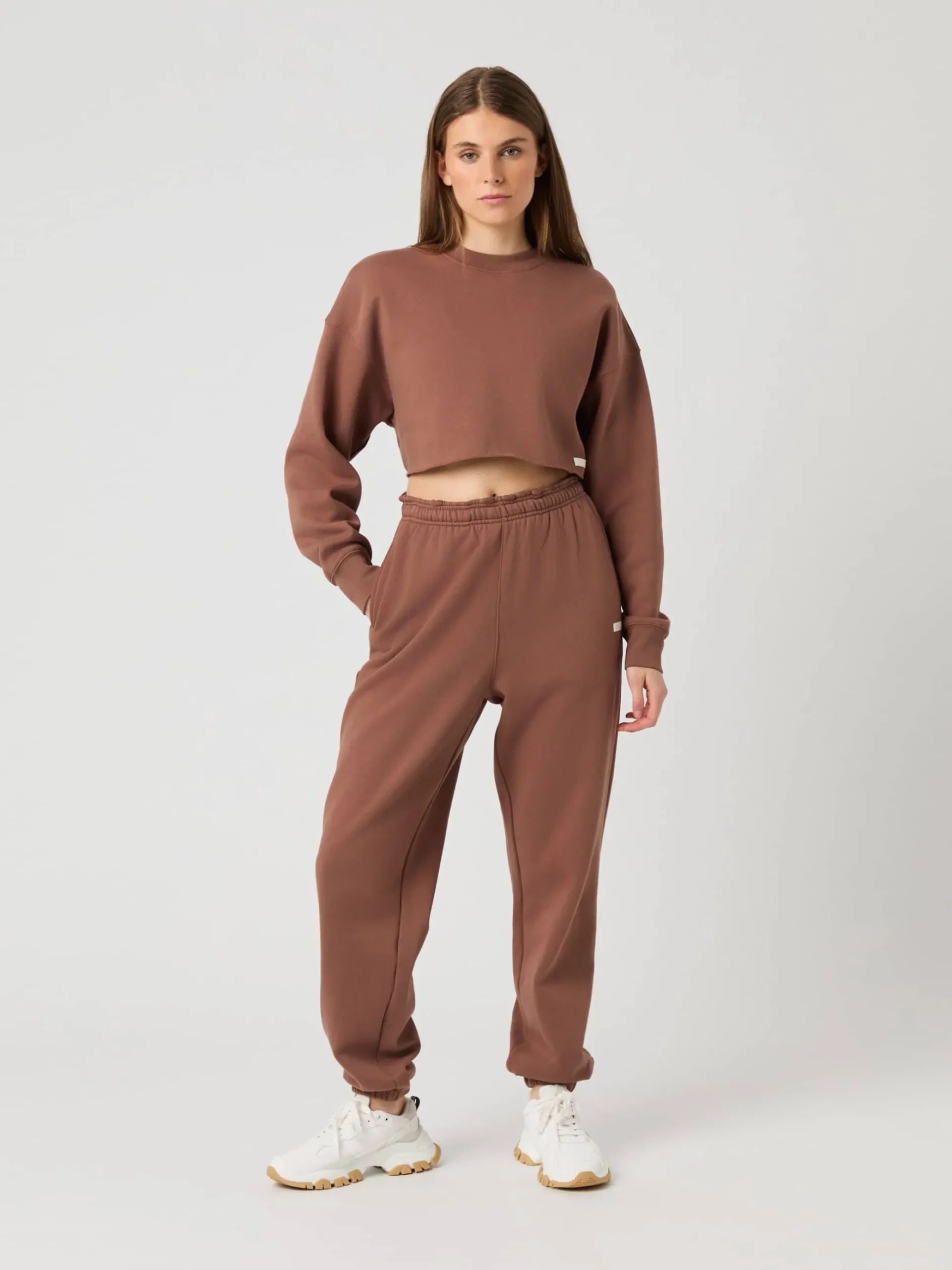 Studio Oversized Cropped Sweatshirt