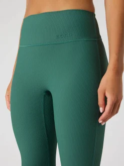 Studio Ribbed Flare Tights Regular