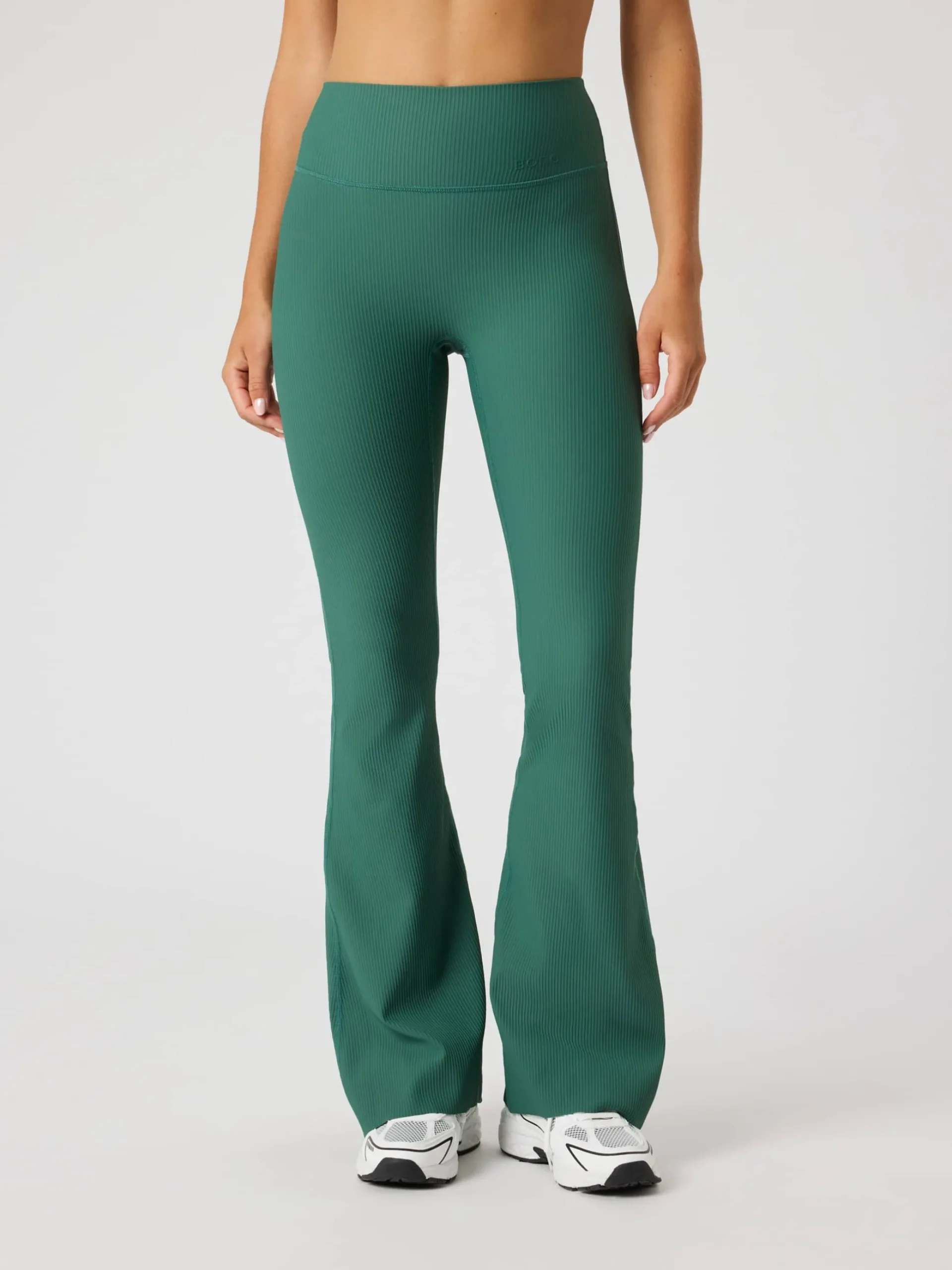 Studio Ribbed Flare Tights Regular