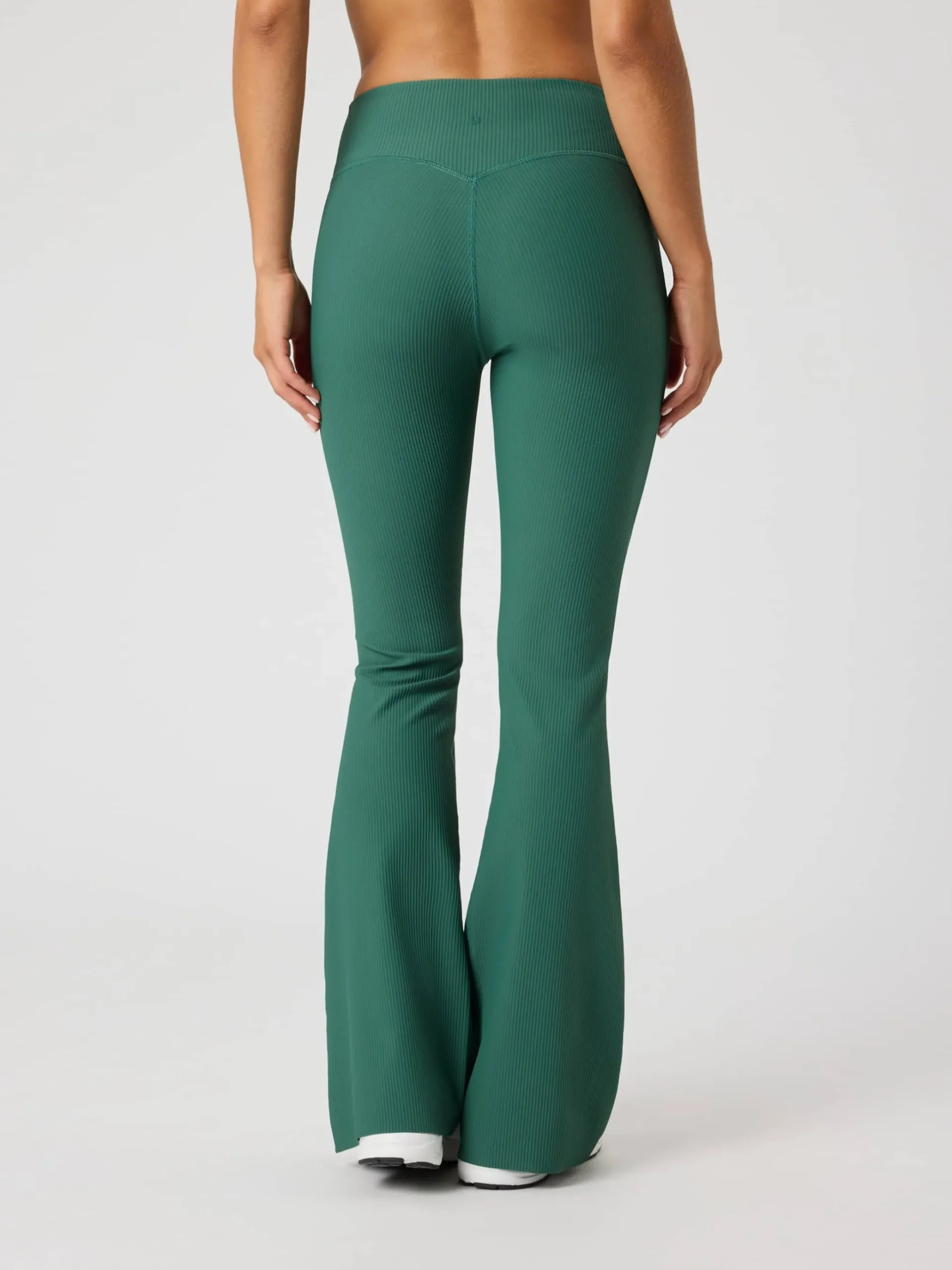 Studio Ribbed Flare Tights Regular