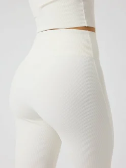 Studio Ribbed Flare Tights Regular