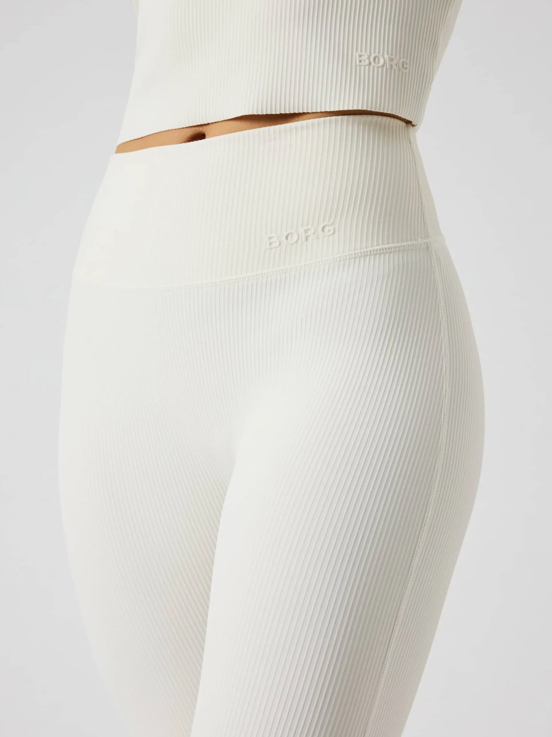 Studio Ribbed Flare Tights Regular