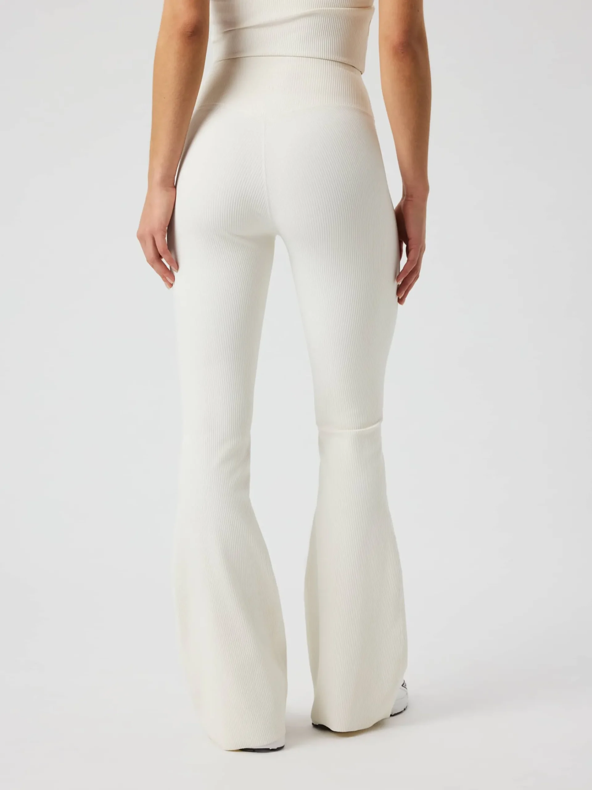 Studio Ribbed Flare Tights Regular