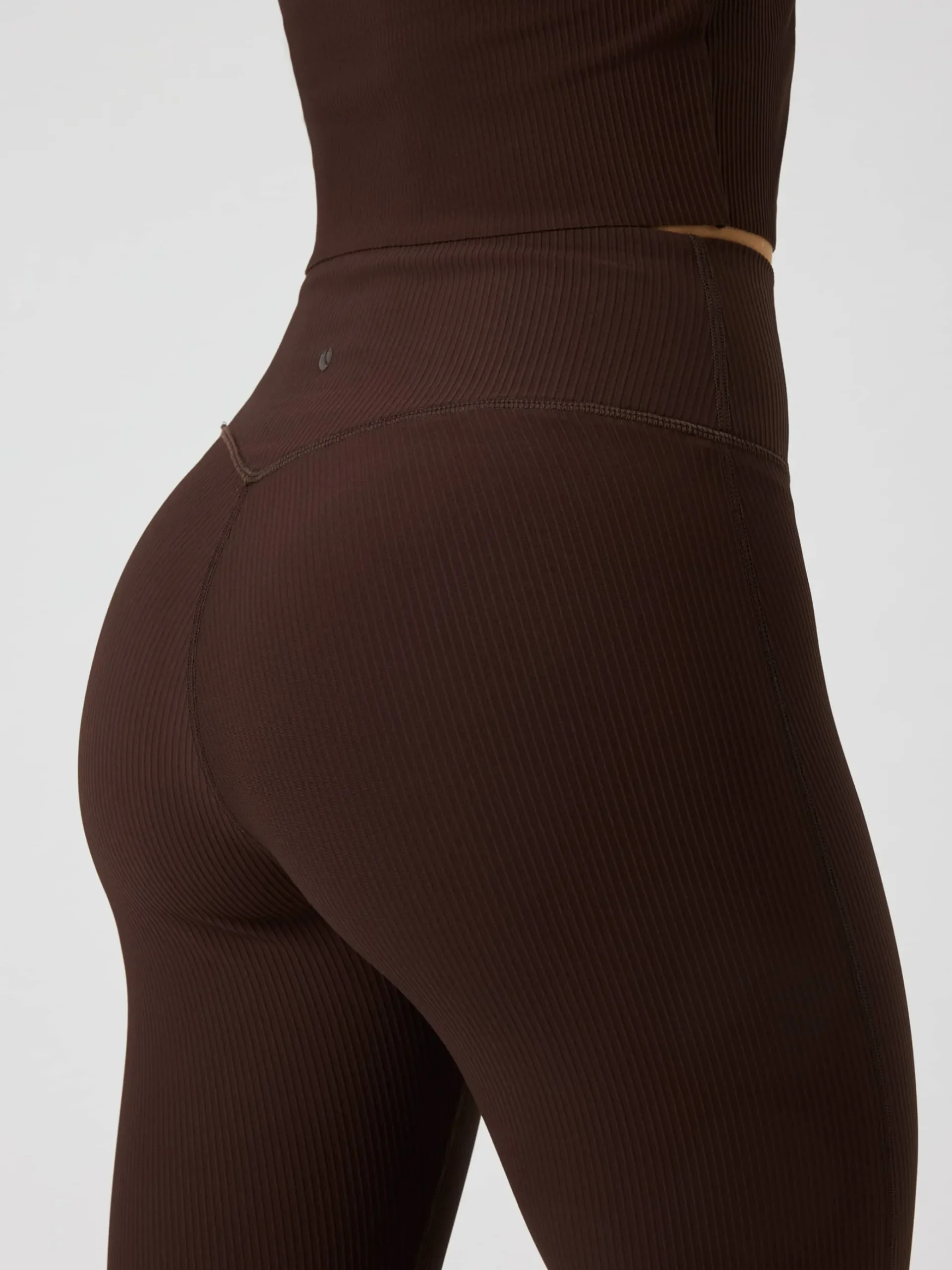 Studio Ribbed Flare Tights Tall