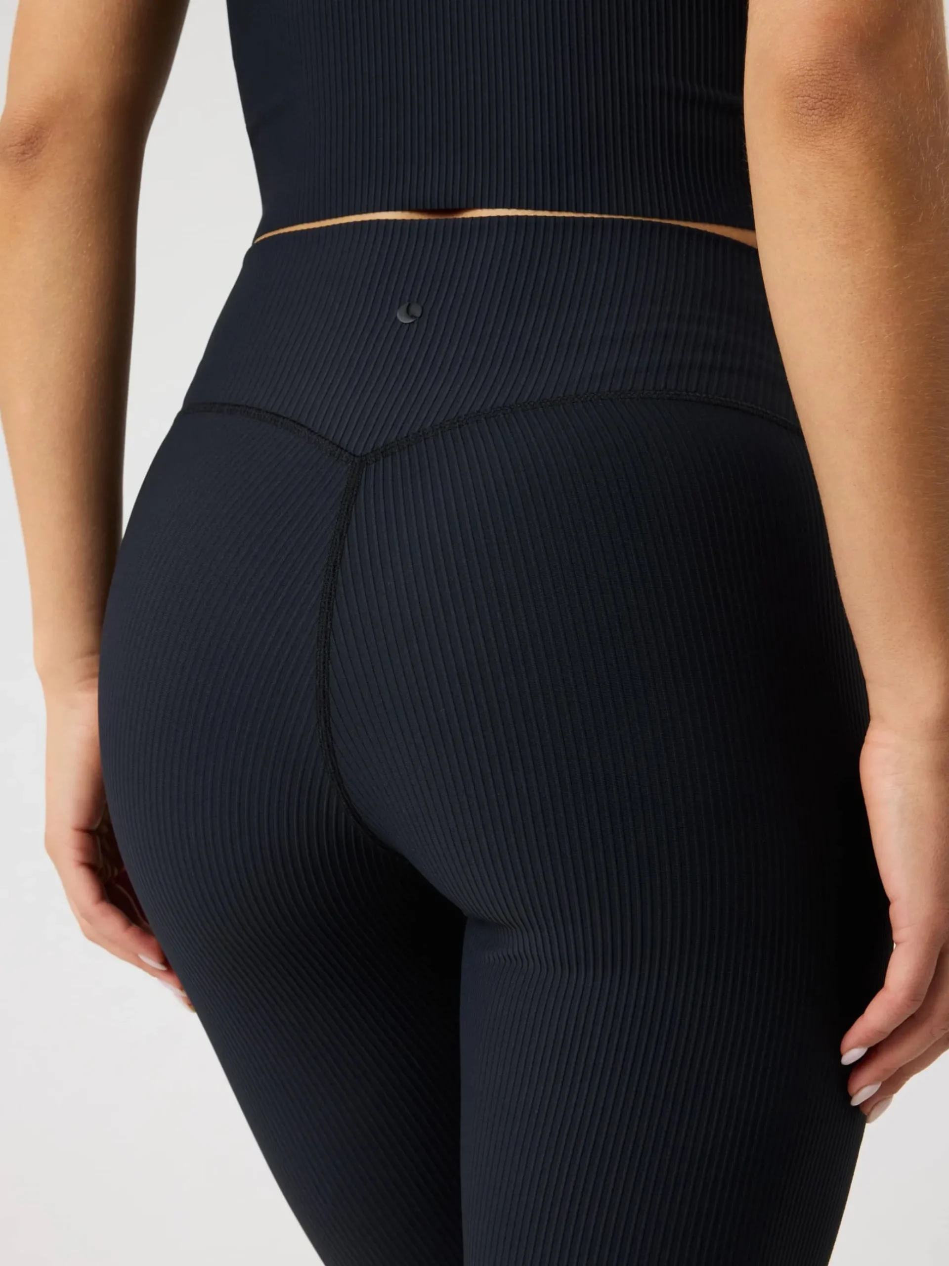 Studio Ribbed Flare Tights Tall