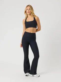 Studio Ribbed Racerback Bra