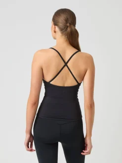 Studio Ribbed Strap Tank Top