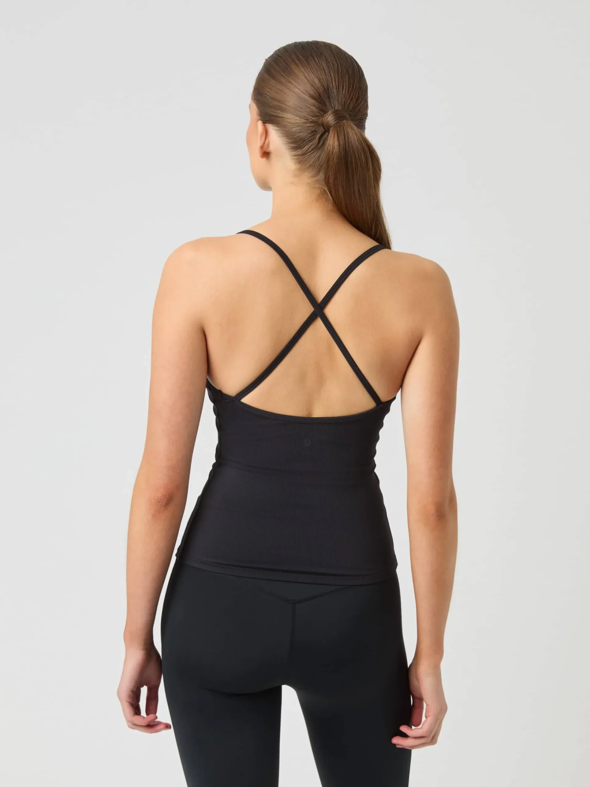 Studio Ribbed Strap Tank Top