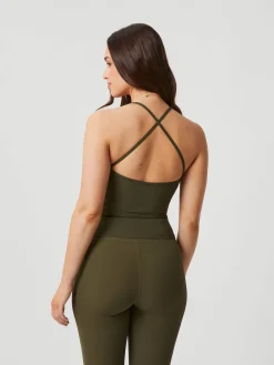 Studio Rib Strap Tank