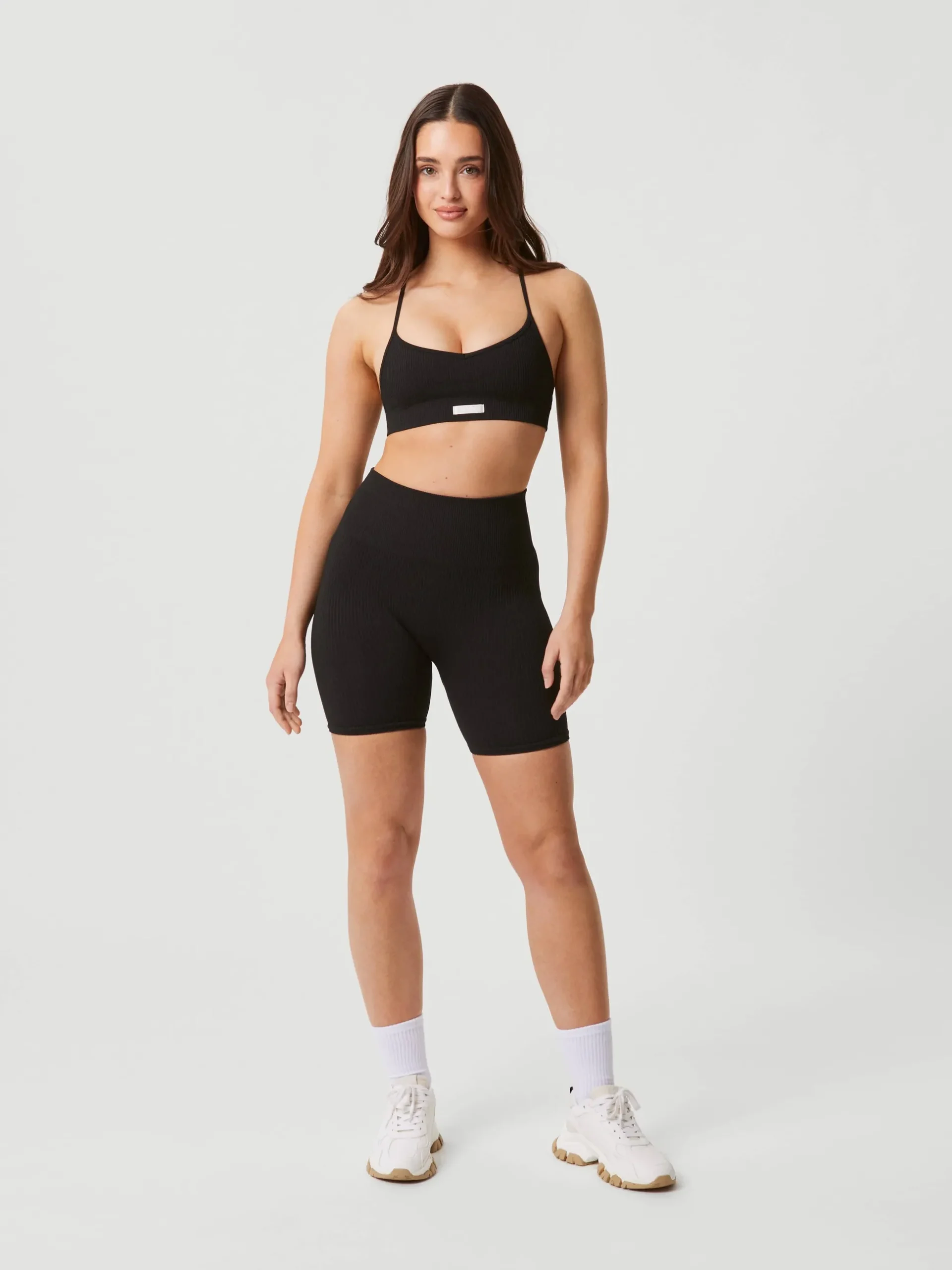 Studio Seamless Ribbed Strap Bra