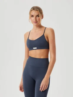 Studio Seamless Ribbed Strap Bra