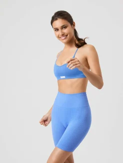 Studio Seamless Ribbed Strap Bra