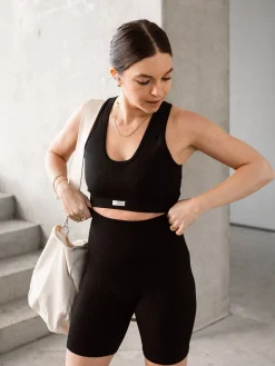 Studio Seamless Rib Shorts