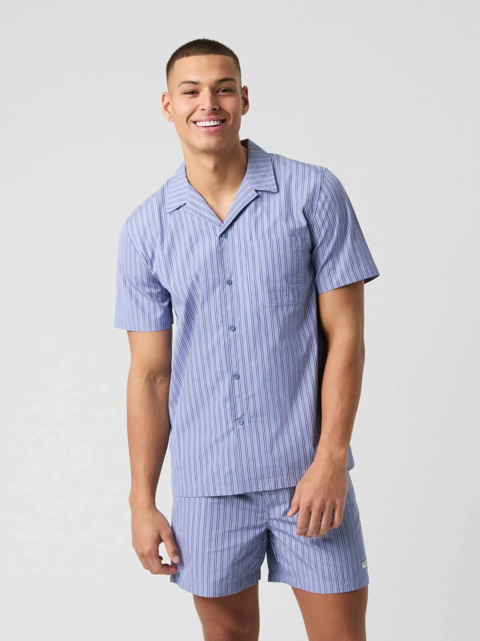 Thomas Mason Shortsleeve Pyjama Shirt